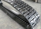 72 Breiten-Bagger Machinery Parts Verbindungs-Gummibagger-Tracks 400mm
