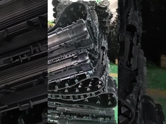 56 Verbindungen 500 mm Breite Gummi-Schneebahnen kontinuierlich mit Gelenklos