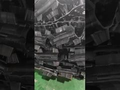 Geräuscharme Gummikettenpolster für Bagger / Gummiketten-Fahrwerk 300X52.5X88