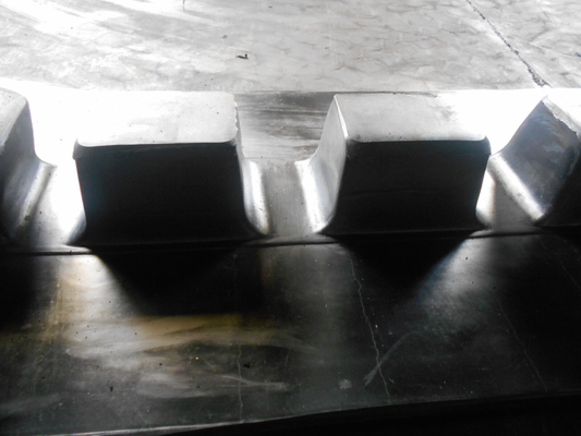 460x225x36 Asphalt-Pflaster-Gummi-Spur-Gummi-Crawler Baumaschinen Teile