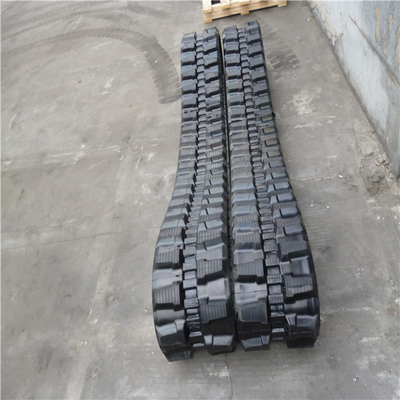 300 X 52,5 X 82W Kautschukspuren für Bagger und Baumaschinen