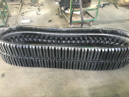 ZB450x86x56 Gerades Muster Schlittenlenker Ladegerät Größe Verstellbarer Gummibahn