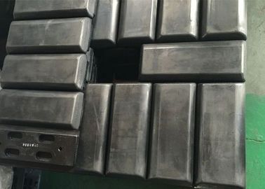 Lärmarme Bagger-Gummiauflagen-Kette auf Art für Vogele-Asphalt-Straßenbetoniermaschine