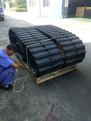 600*125*62 OEM Cralwer Dumper RT800 Dumper Gummibahn