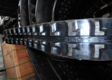 Kleiner Bagger-Gummi spürt Neigung 130mm Breiten-72mm mit weniger Straßen-Schaden auf