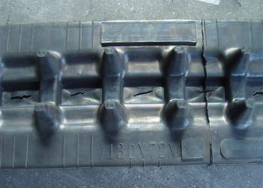 Kleiner Bagger-Gummi spürt Neigung 130mm Breiten-72mm mit weniger Straßen-Schaden auf