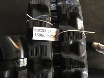 Minibagger-Gummi spürt 52.5mm Neigungs-Hochgeschwindigkeitssenken-Druck auf