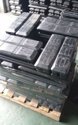 450MM Schrauben auf Gummi-Strecken-Pad Straßen-Liner-Strecken-Pads-Strecken-Schuhe für Bagger