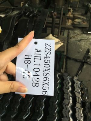 ZZS450X86X55/56 Zigzag-Muster-Skid-Steer-Lader-Gummi-Spuren