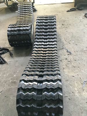 ZZS450X86X55/56 Zigzag-Muster-Skid-Steer-Lader-Gummi-Spuren