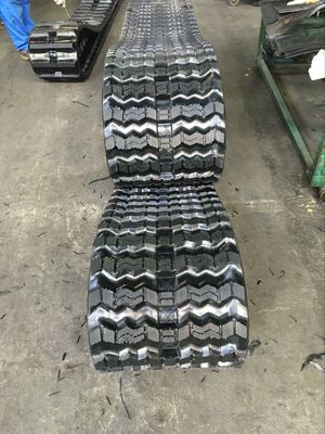 ZZS450X86X55/56 Zigzag-Muster-Skid-Steer-Lader-Gummi-Spuren
