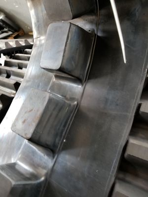 406x152.4x52 Asphaltpaver Gummi-Spur-Fit für Dynapac F141CR/R141CS
