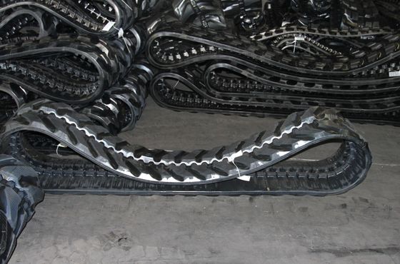 400x72.5x76W Baggergummibahn für Baumaschinen