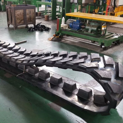 483x152.4x42 PF5510 Asphaltfertiger Baumaschinenteile Gummiketten