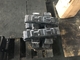 Der 140 Neigungs-Bagger Rubber Pads Clip auf Gummibahn füllt 406mm Länge auf