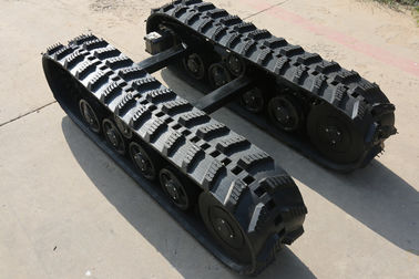 1500mm Längen-schwere Ausrüstungs-Fahrgestell-Teile für Minibagger